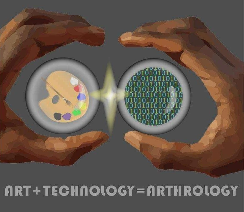 shrinked Art & Technology Infographic